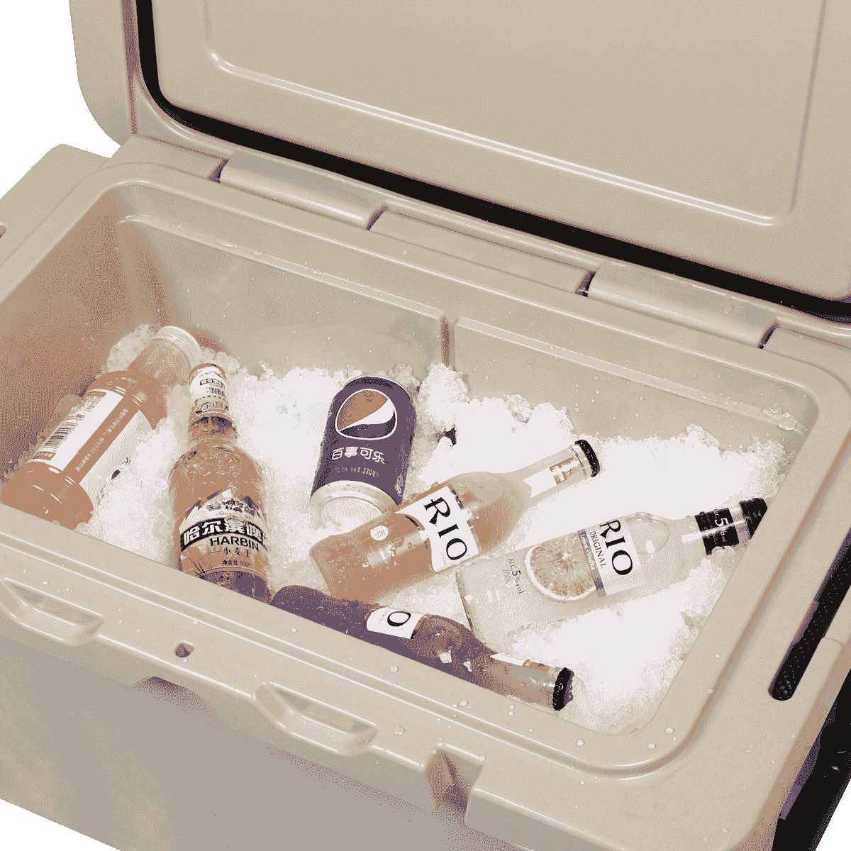 K-25L Portable Cooler Outdoor Leisure Use Cooler Box