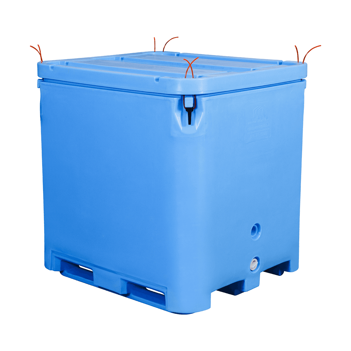 AF-1000L Plastic Insulated Bins Meat/Poultry Industrial Use Plastic Containers