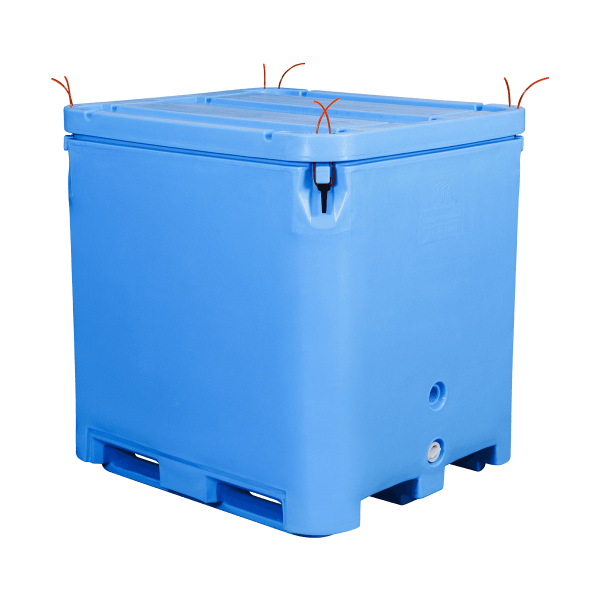 AF-1000L Insulated Fish Totes Seafood Industrial Use Plastic Containers