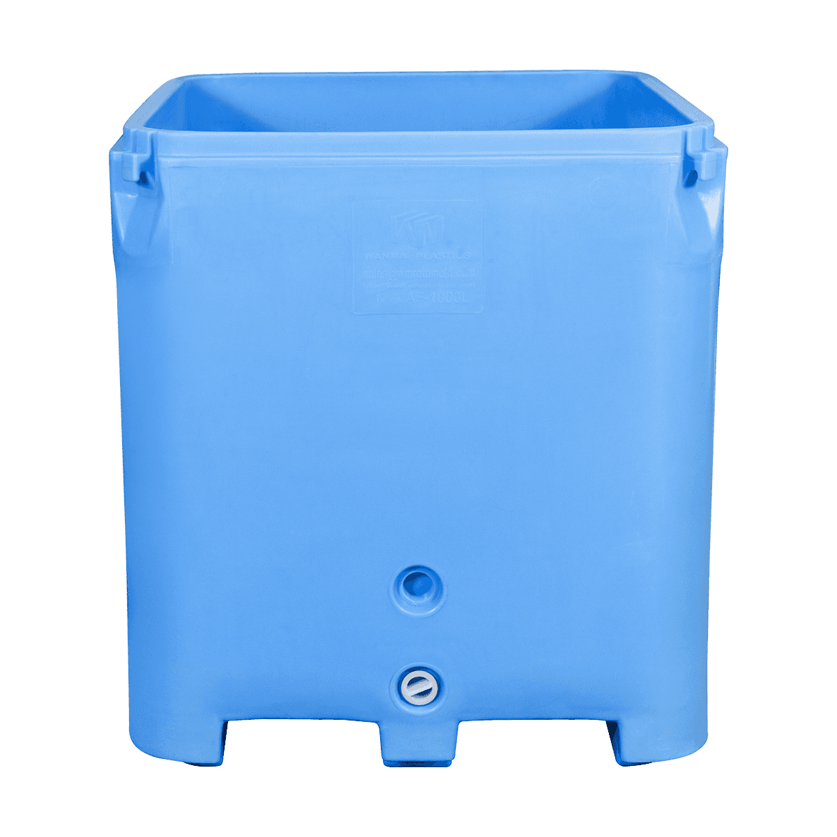 AF-1000L Insulated Fish Totes Seafood Industrial Use Plastic Containers