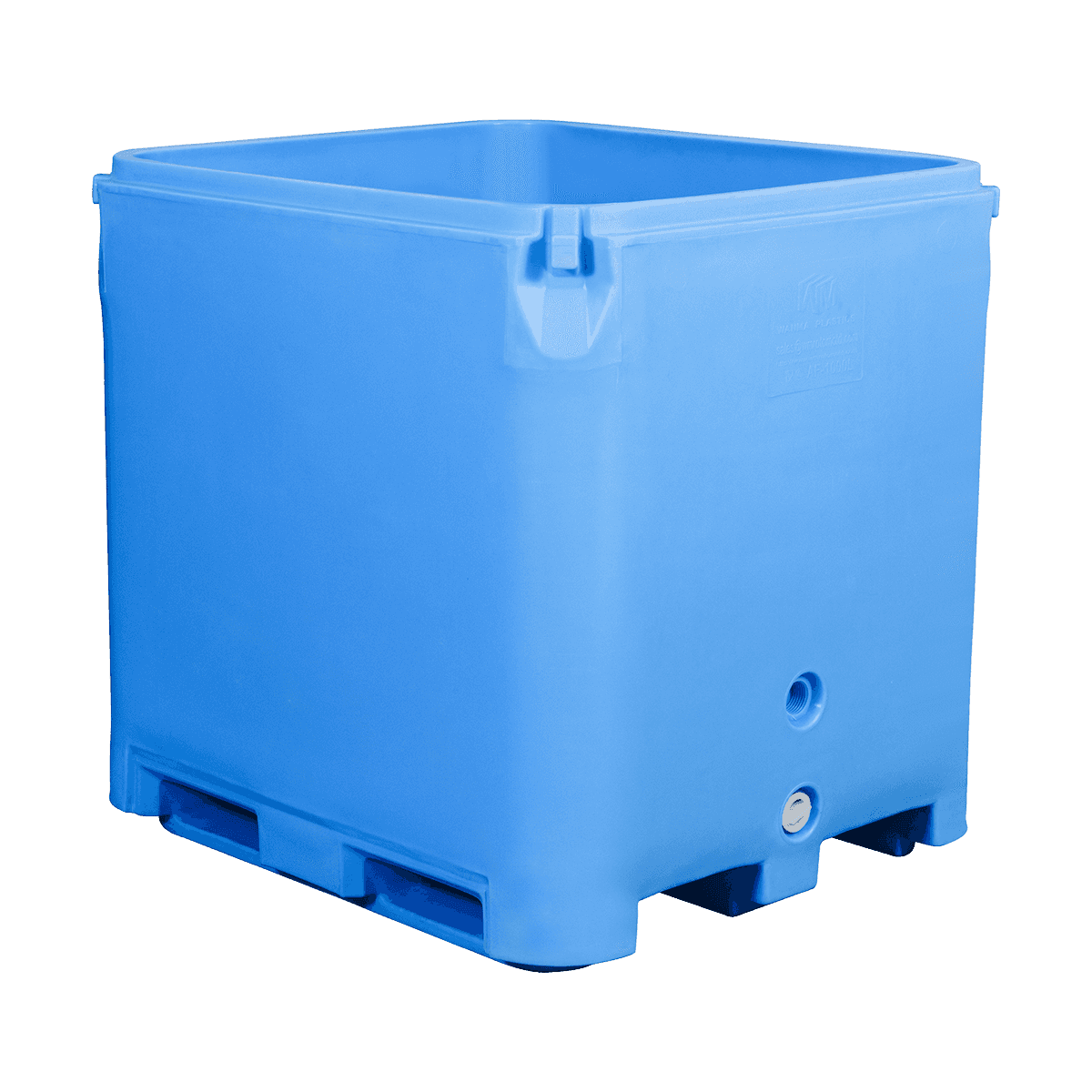 AF-1000L Insulated Fish Totes Seafood Industrial Use Plastic Containers