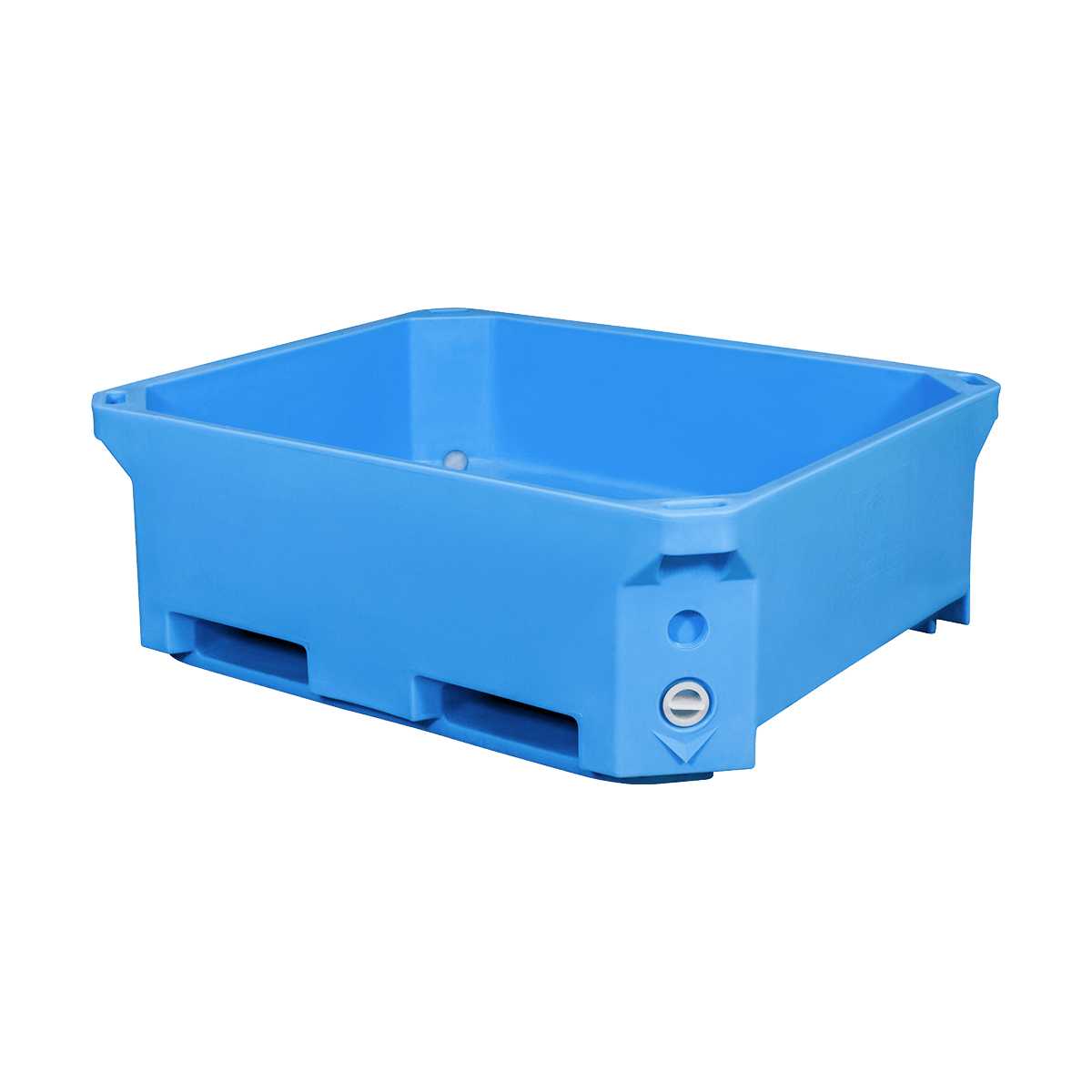 AF-340L Seafood Bins Seafood Industrial Use Plastic Containers