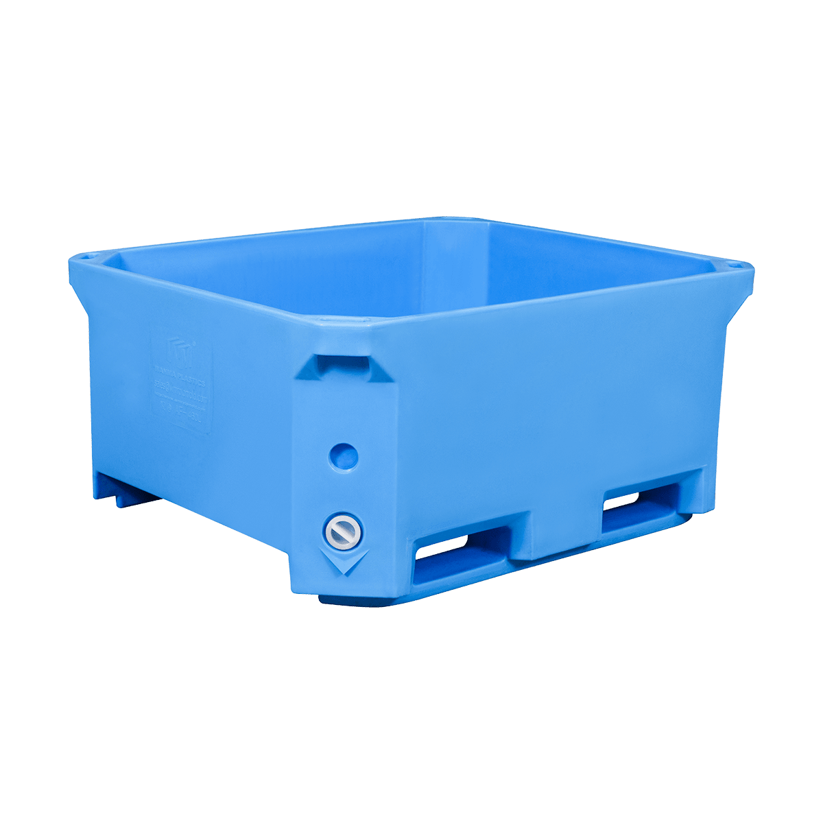 AF-460L Food Grade Fish Boxes Seafood Industrial Use Plastic Containers