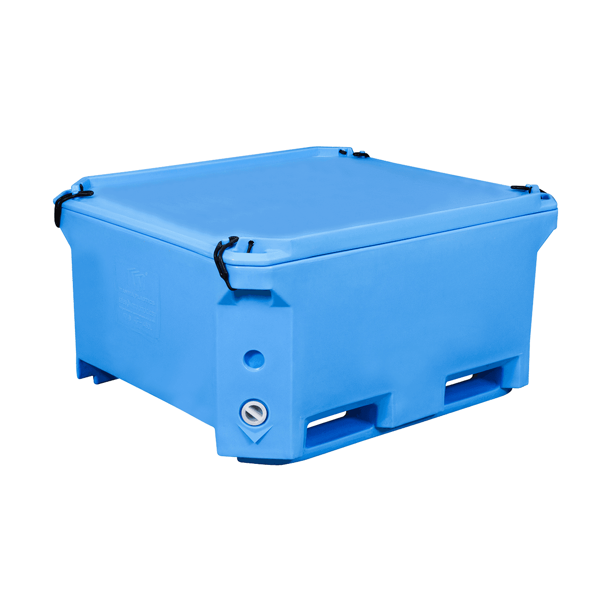 AF-460L Food Grade Fish Boxes Seafood Industrial Use Plastic Containers